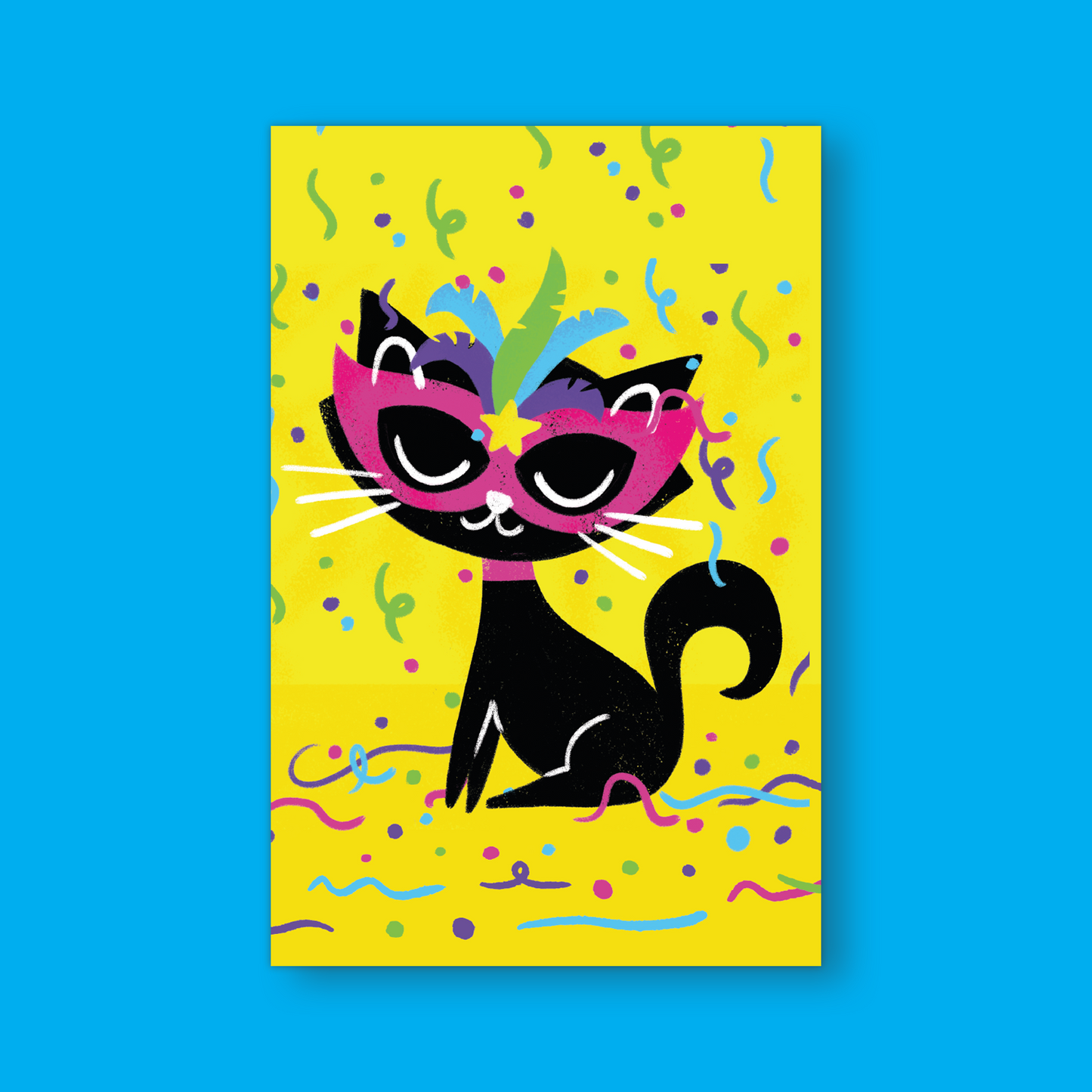 Cat Carnaval Print