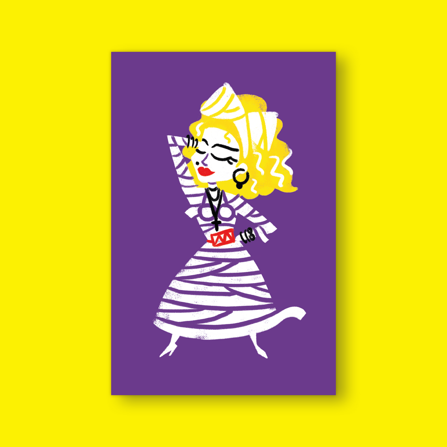 Mummy Madonna Print