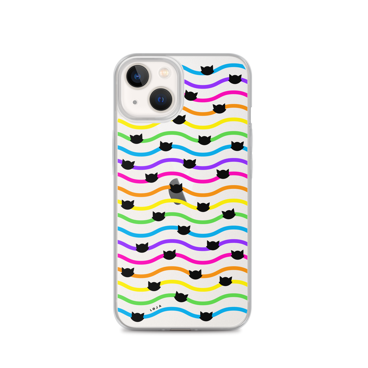 iPhone Case - Gato-Iris (black)