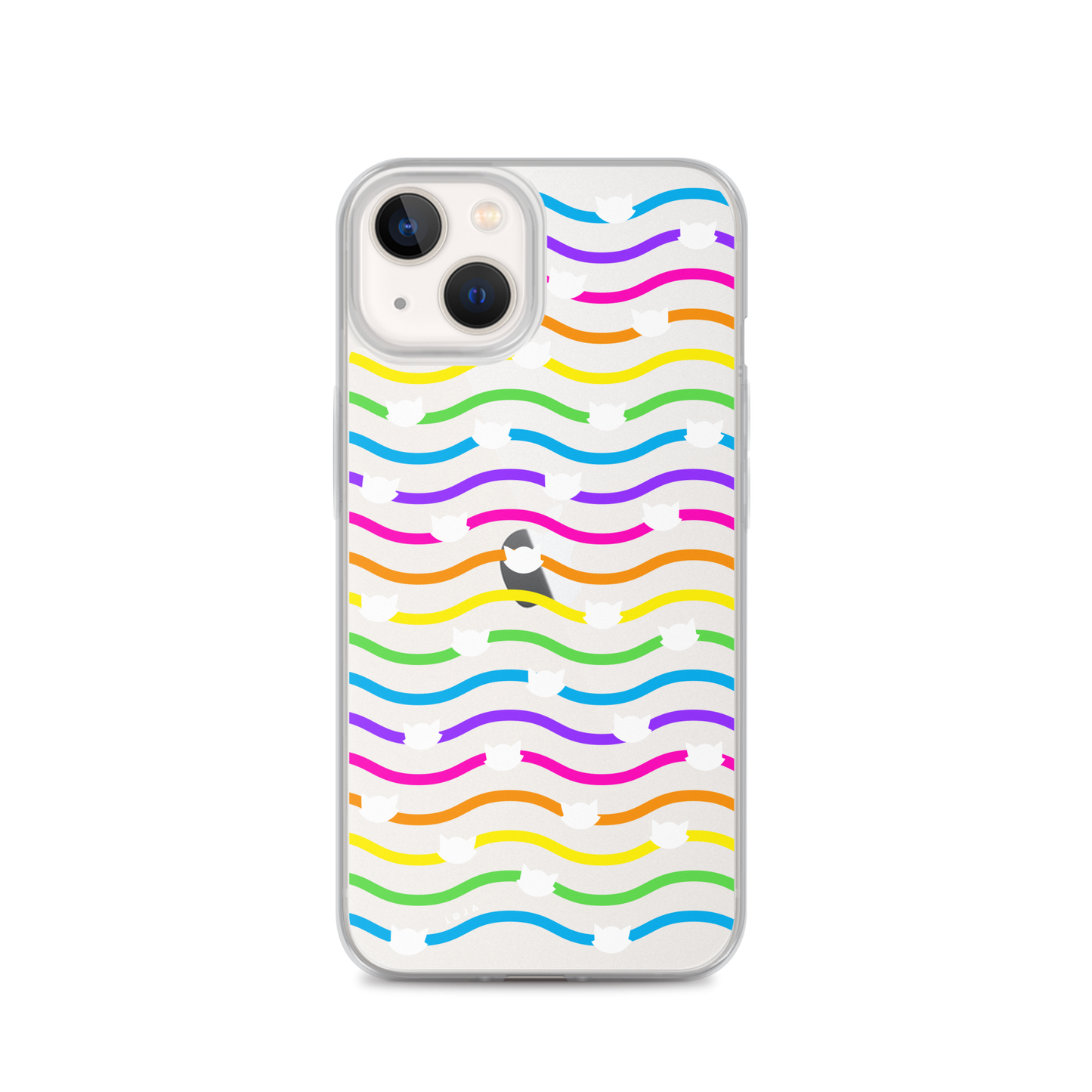 iPhone Case - Gato-Iris (white)