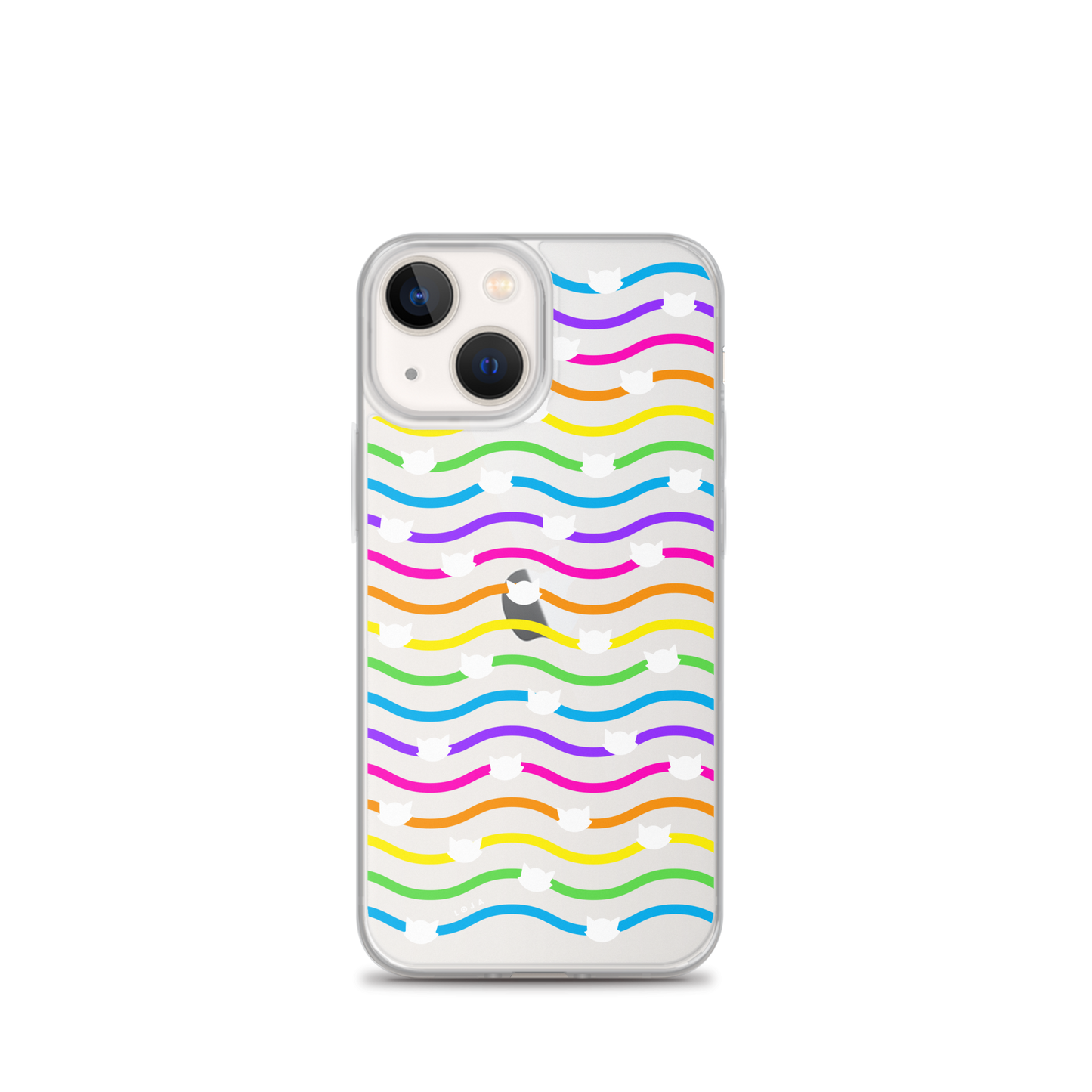 iPhone Case - Gato-Iris (white)