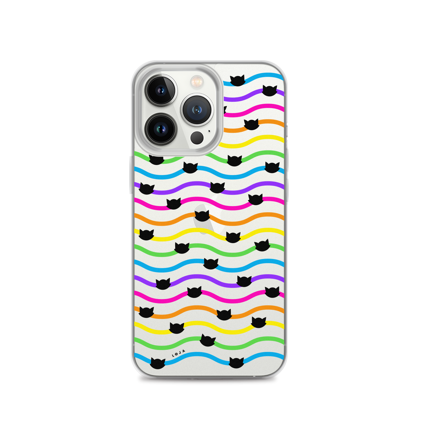 iPhone Case - Gato-Iris (black)