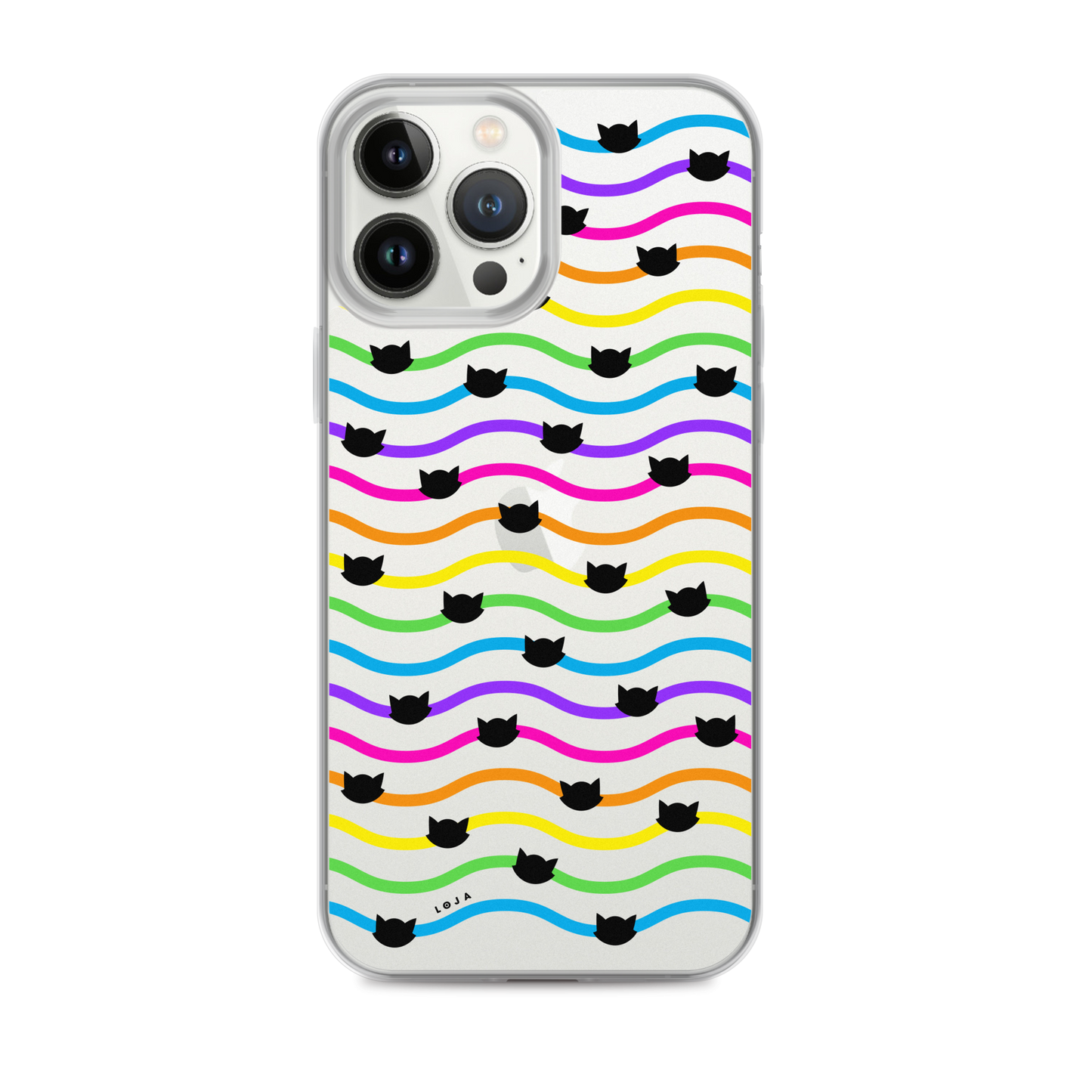 iPhone Case - Gato-Iris (black)