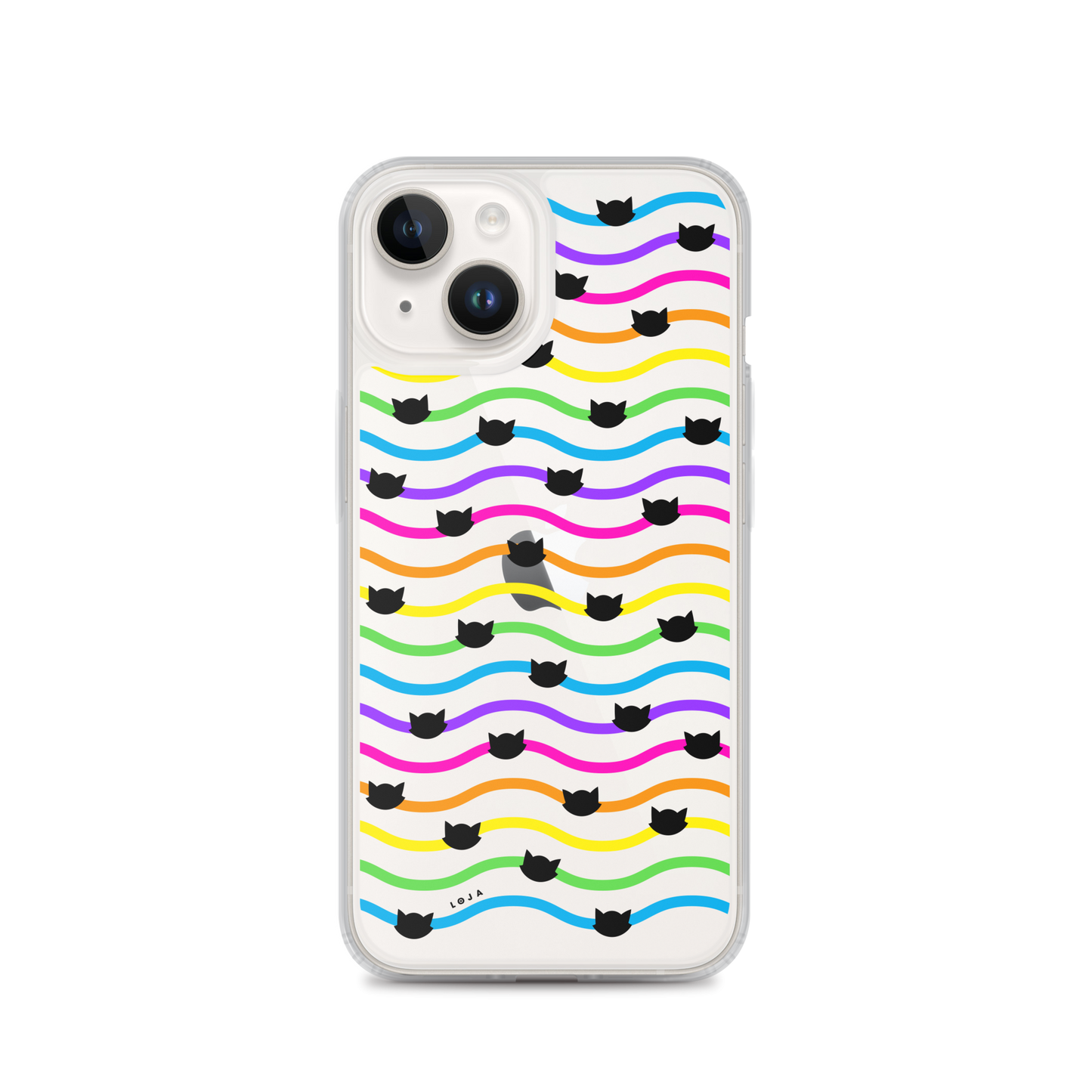 iPhone Case - Gato-Iris (black)