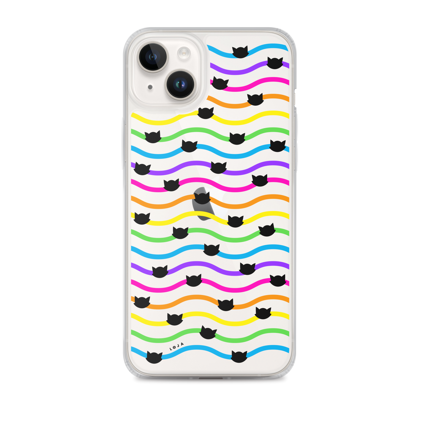 iPhone Case - Gato-Iris (black)