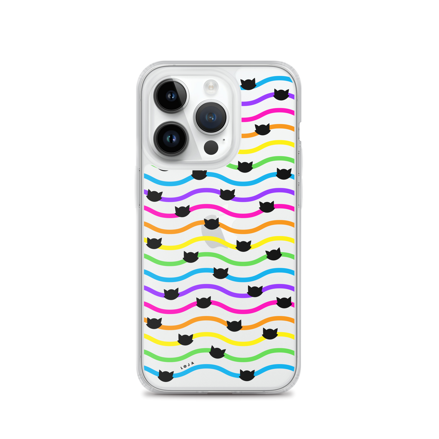 iPhone Case - Gato-Iris (black)