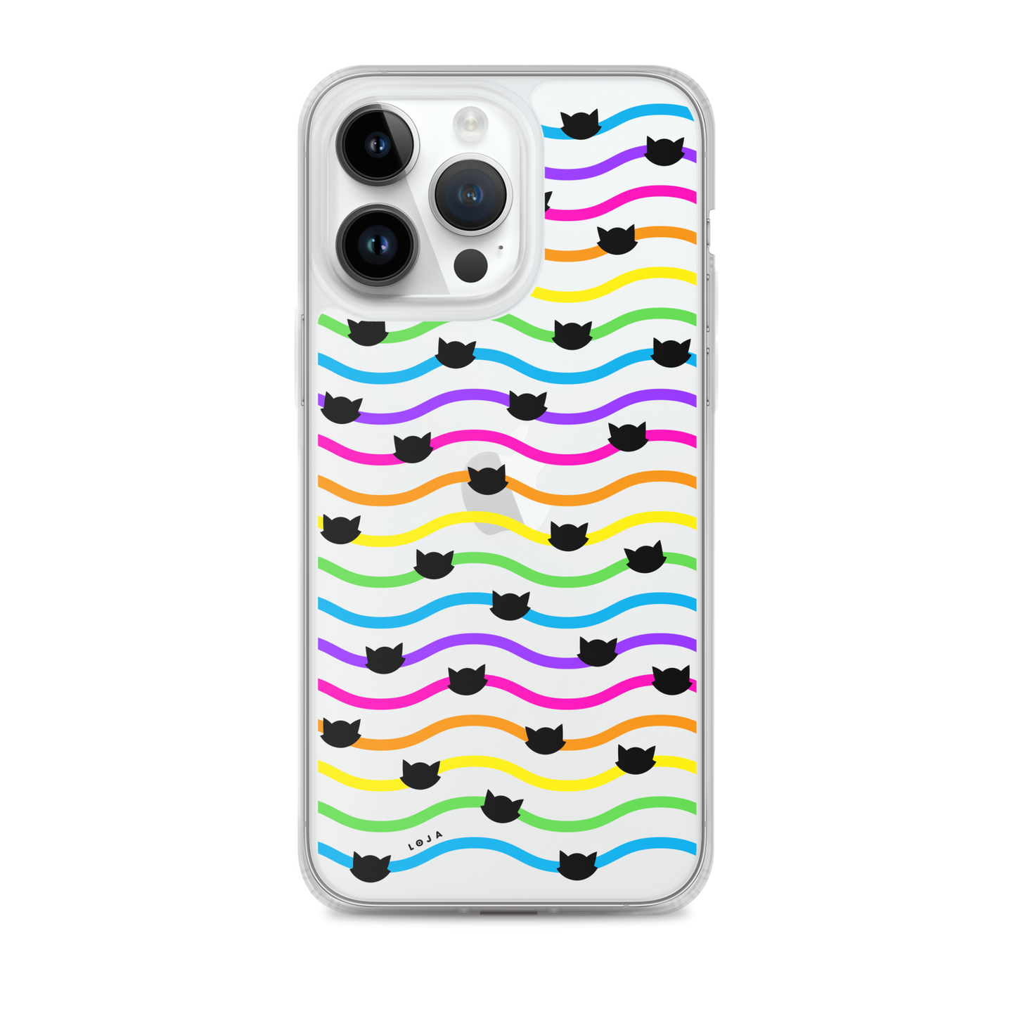 iPhone Case - Gato-Iris (black)