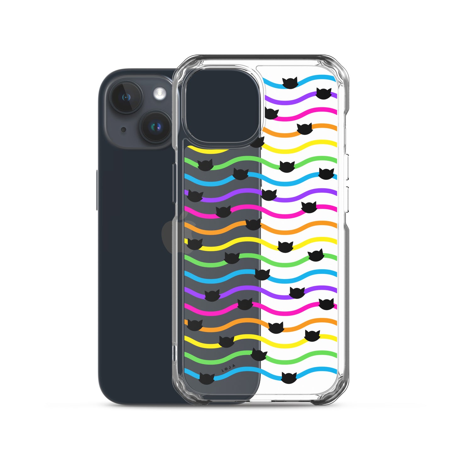 iPhone Case - Gato-Iris (black)