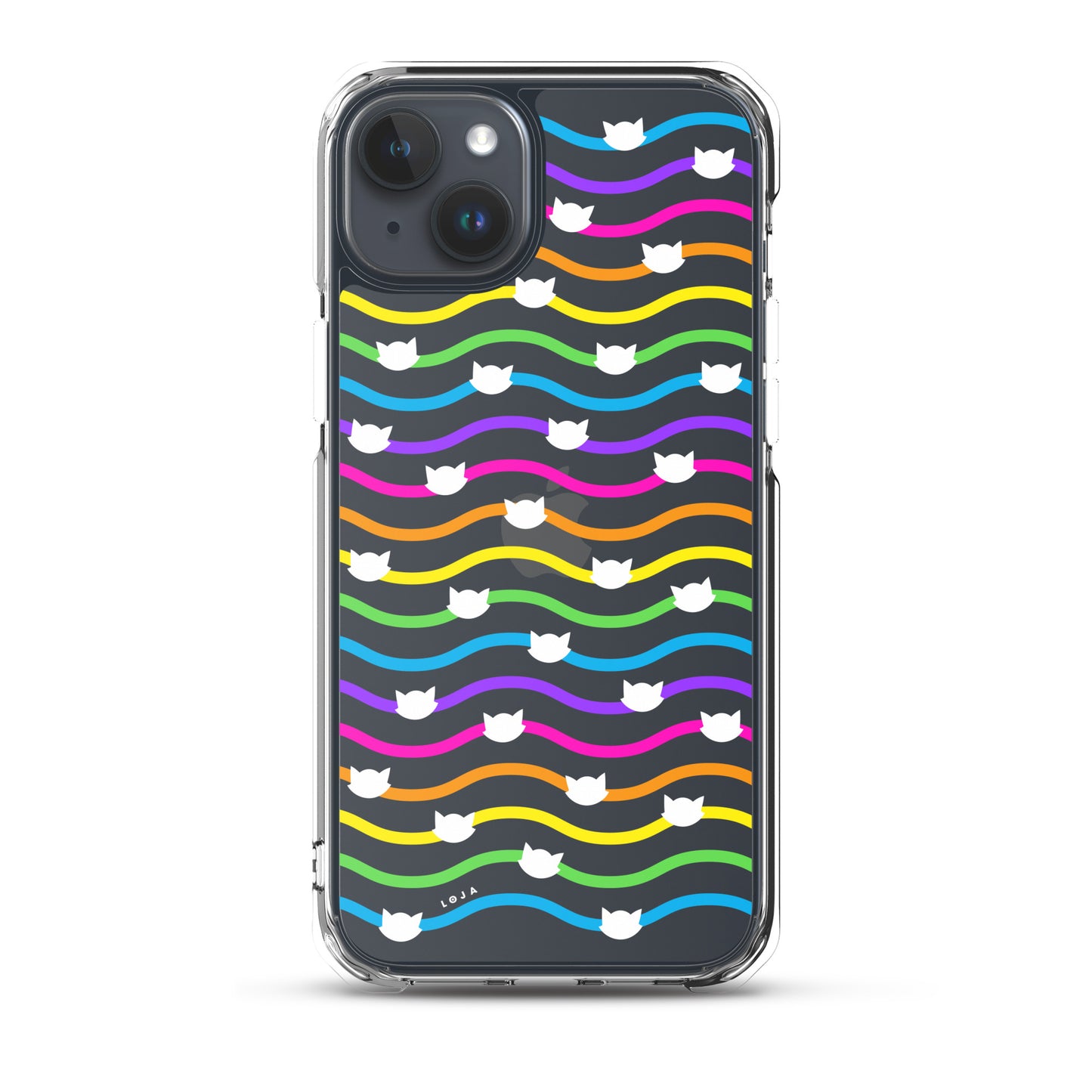 iPhone Case - Gato-Iris (white)