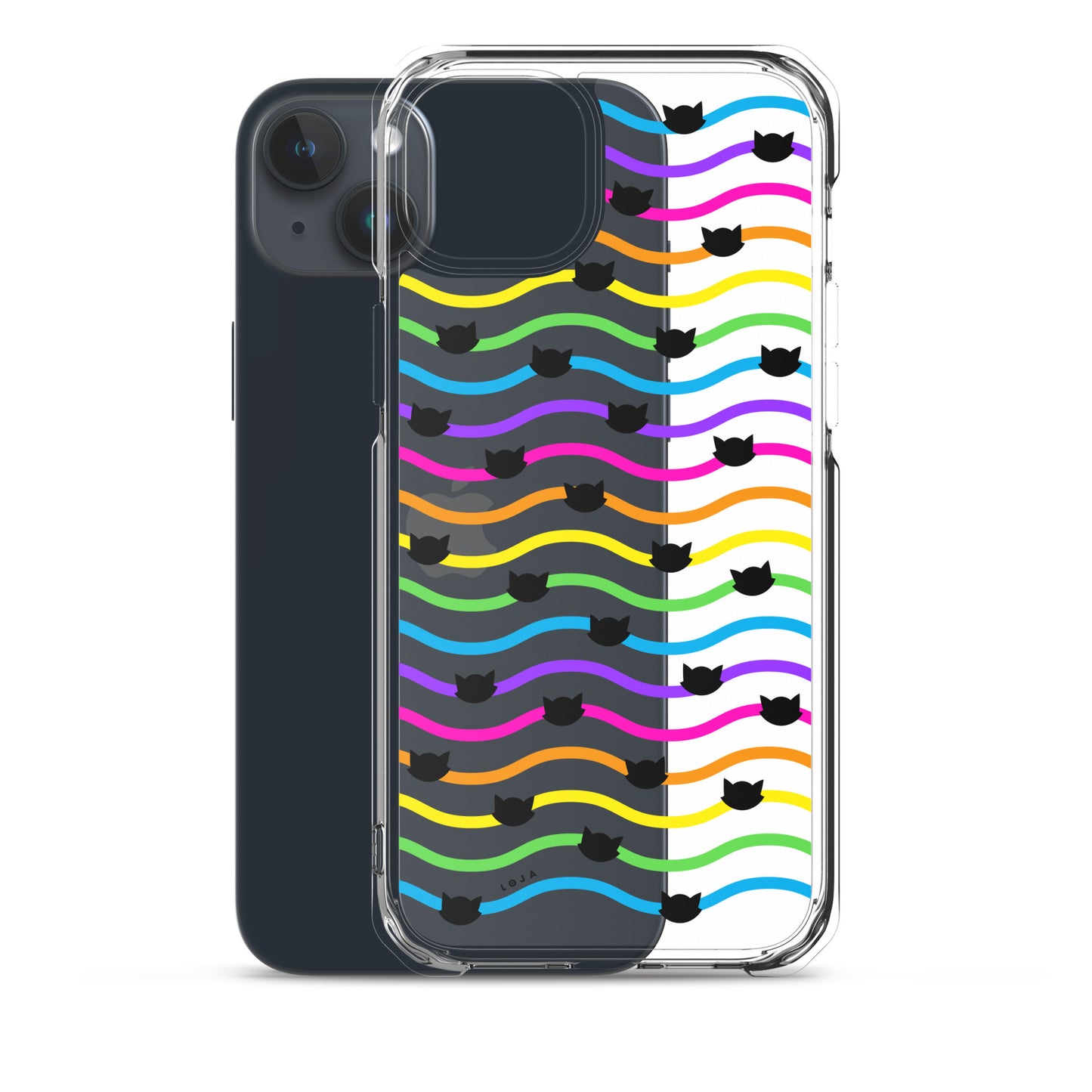 iPhone Case - Gato-Iris (black)