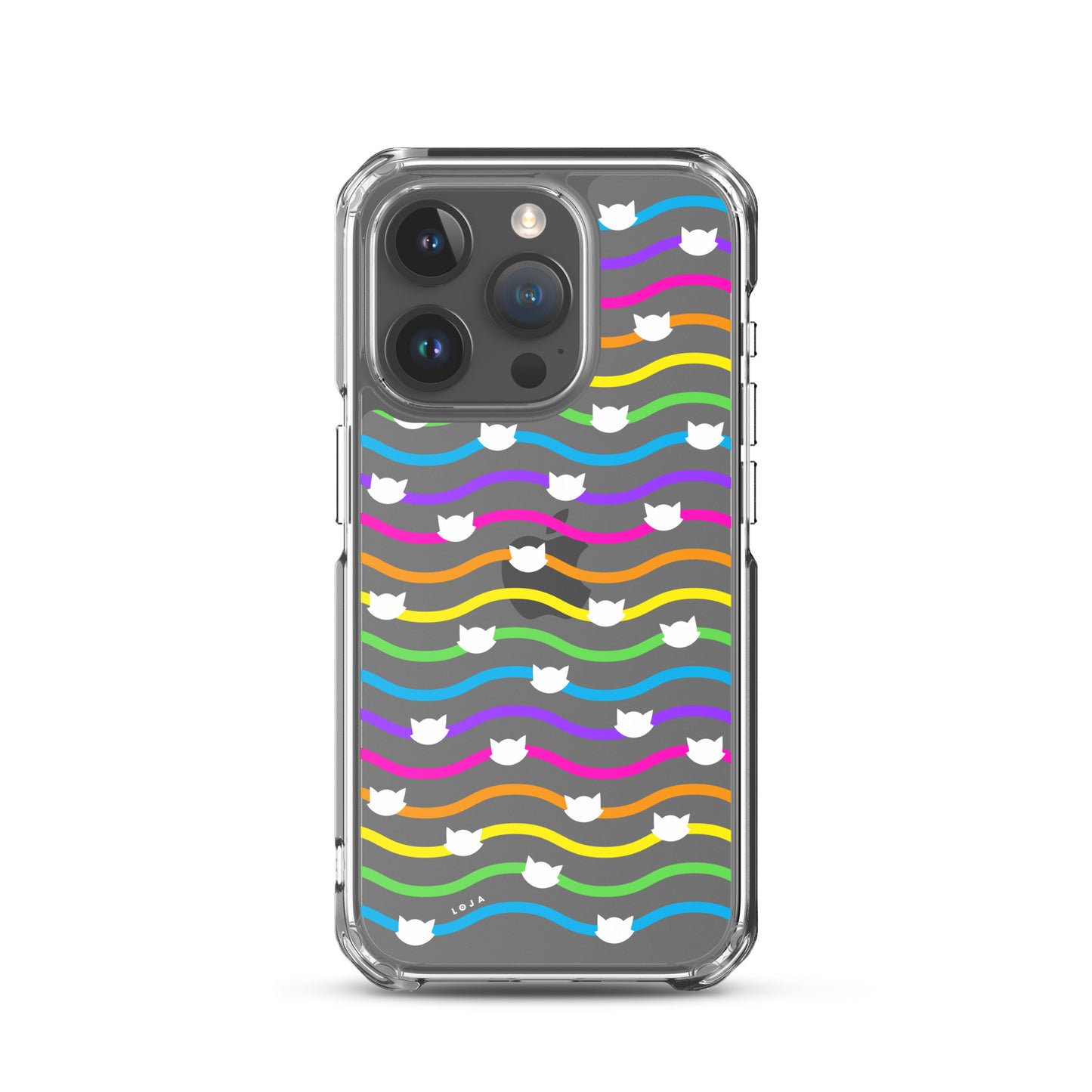iPhone Case - Gato-Iris (white)