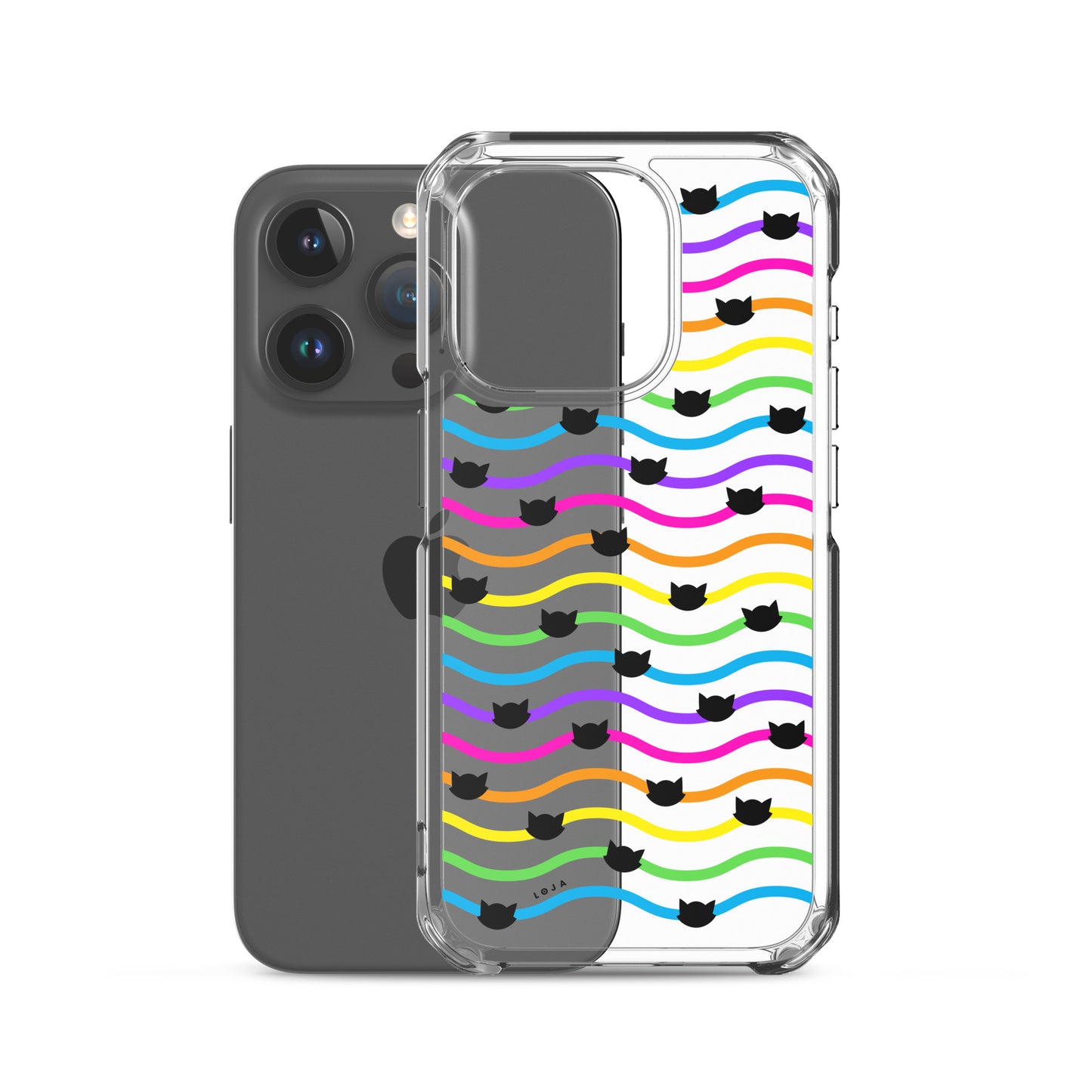 iPhone Case - Gato-Iris (black)