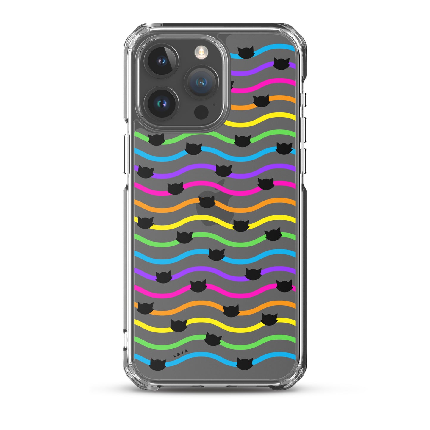 iPhone Case - Gato-Iris (black)