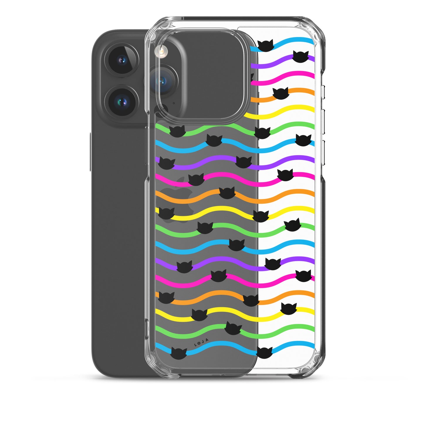 iPhone Case - Gato-Iris (black)