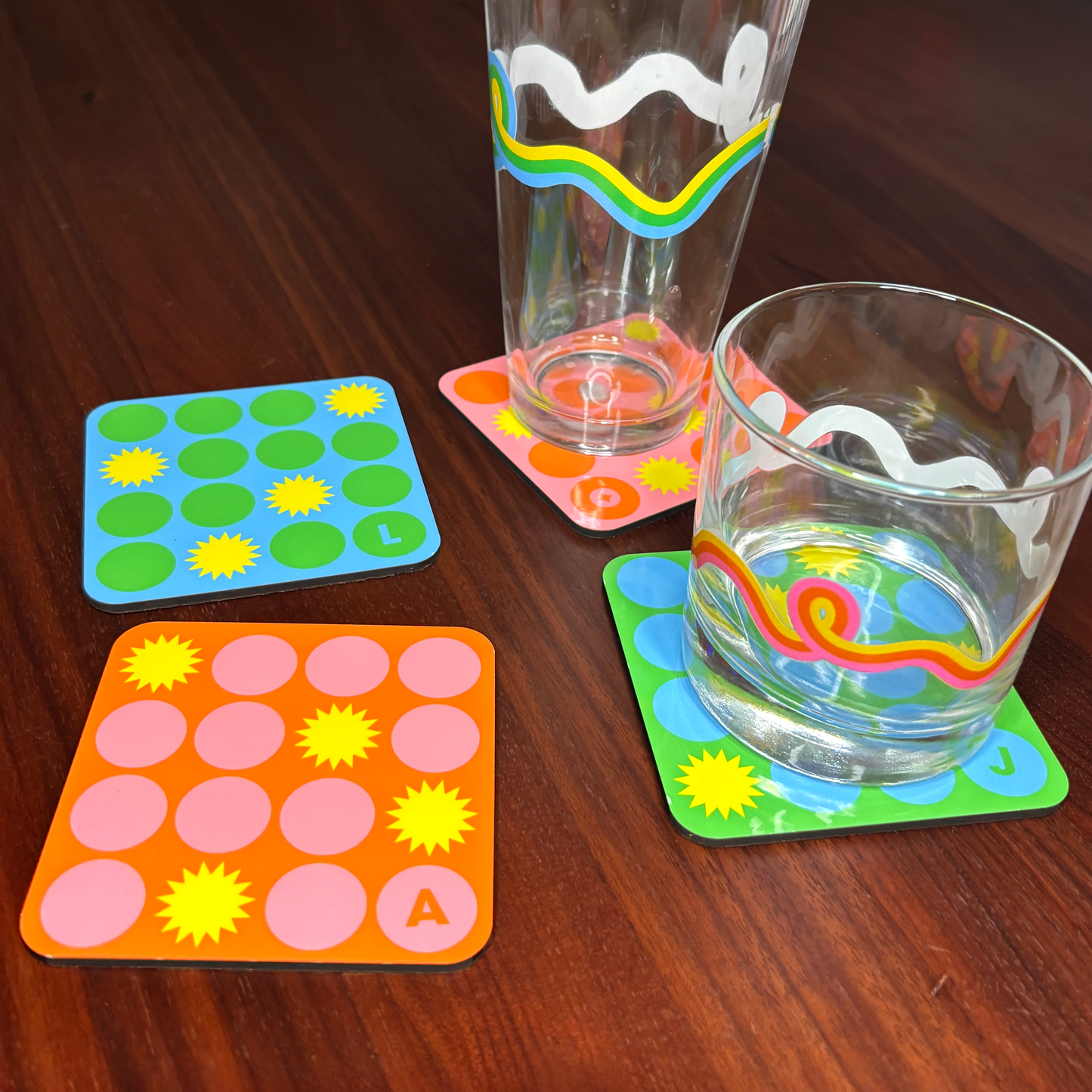 Groovy Coasters