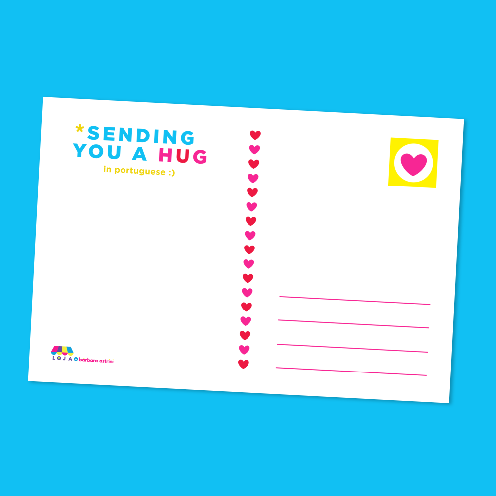 Postcards do Amor (Set of 2)