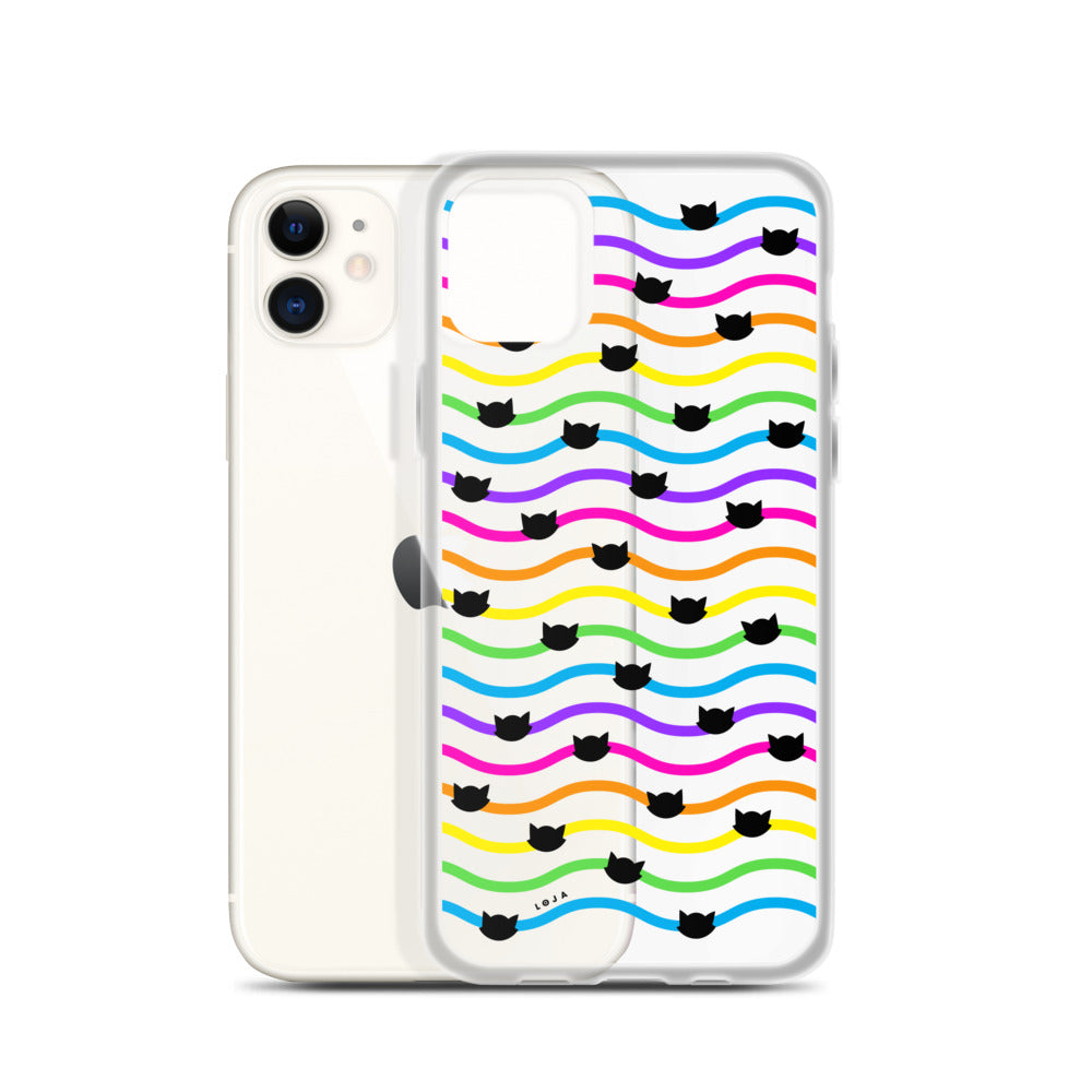 iPhone Case - Gato-Iris (black)