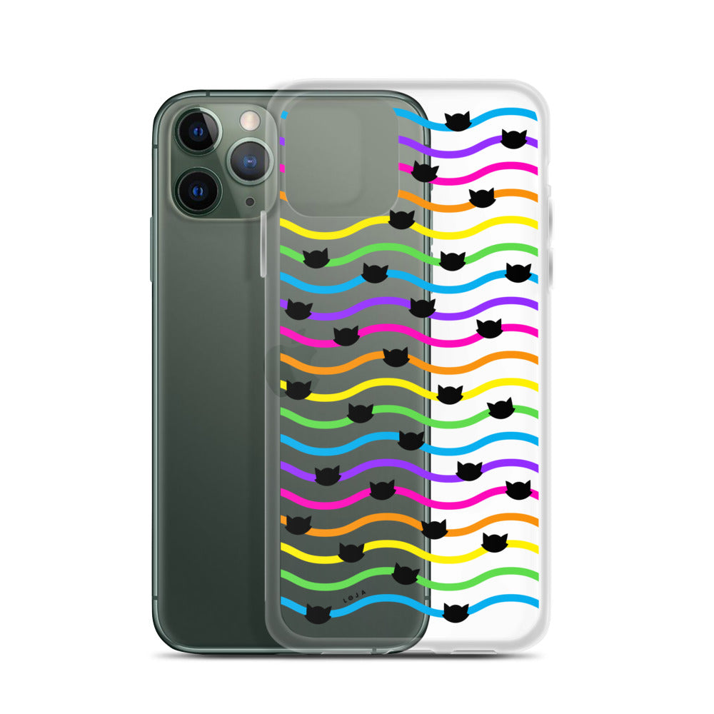 iPhone Case - Gato-Iris (black)