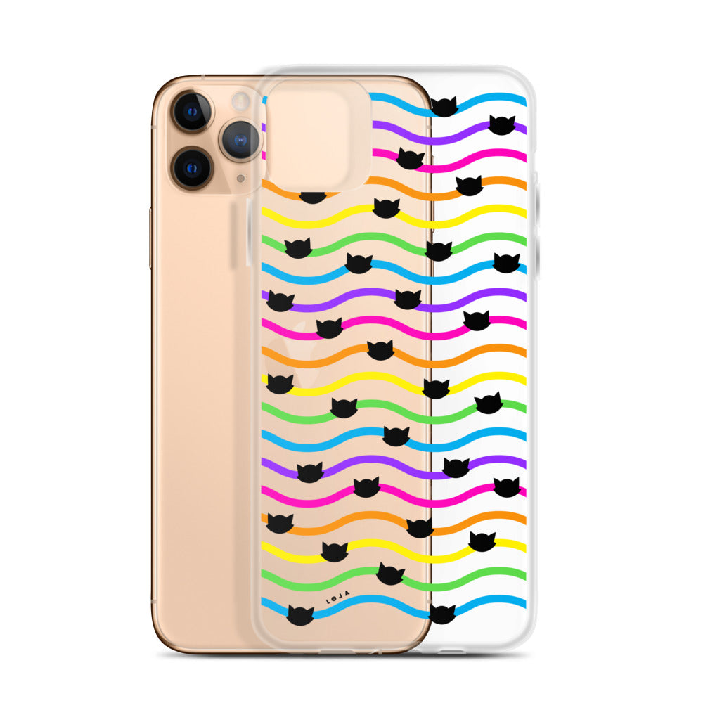 iPhone Case - Gato-Iris (black)