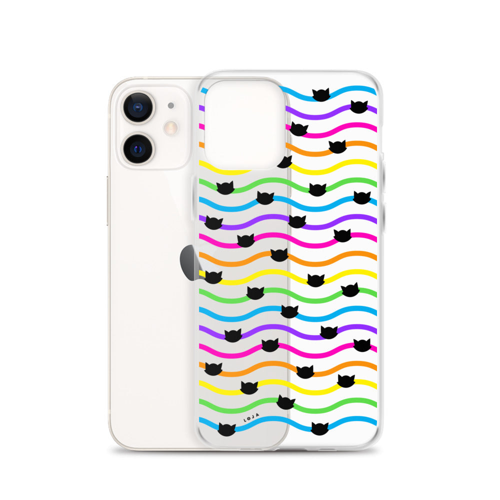 iPhone Case - Gato-Iris (black)