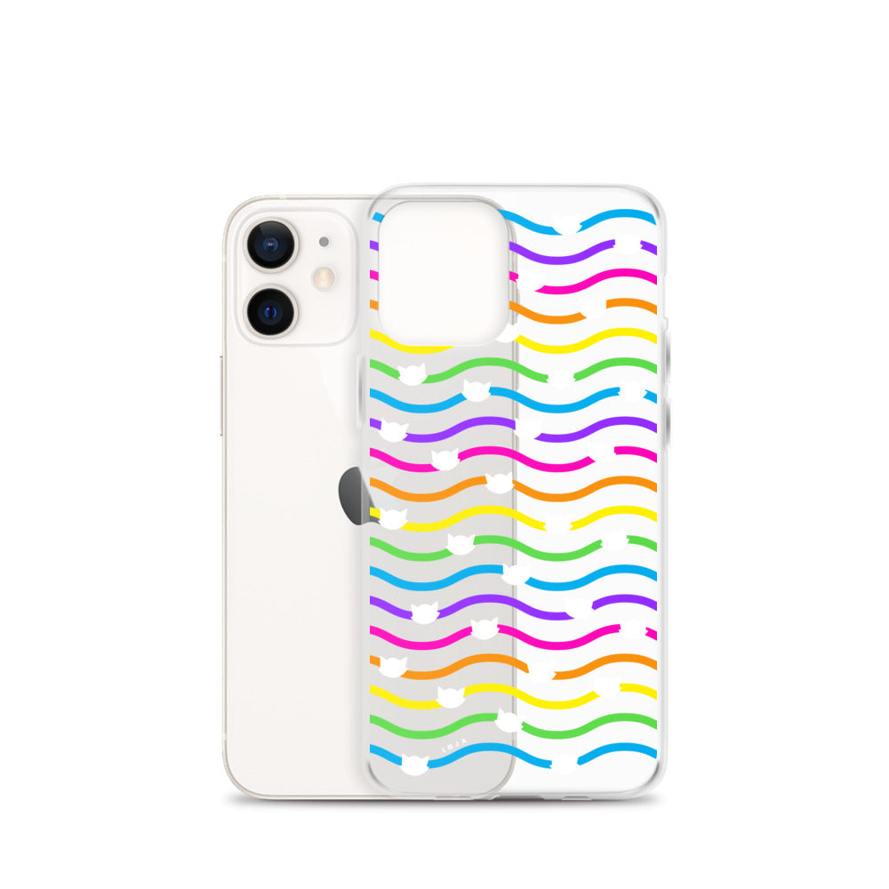 iPhone Case - Gato-Iris (white)