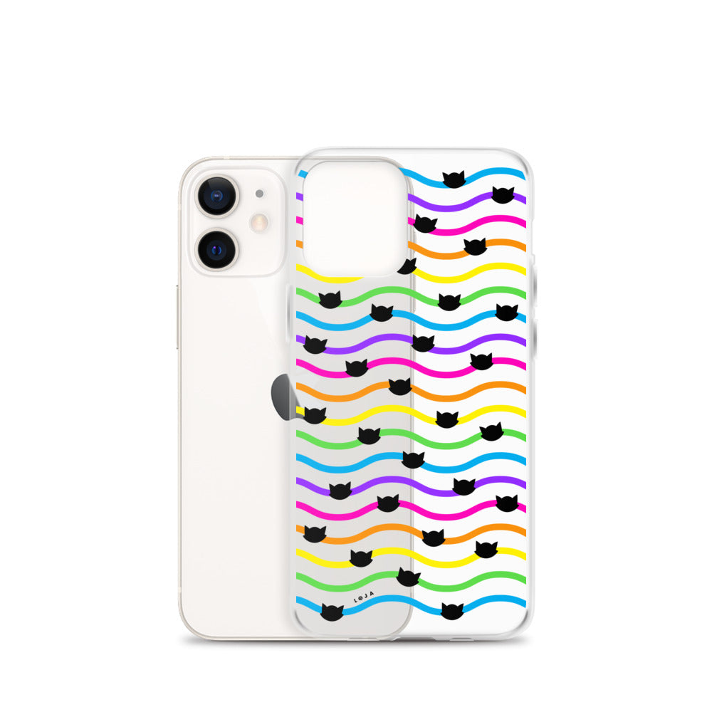iPhone Case - Gato-Iris (black)