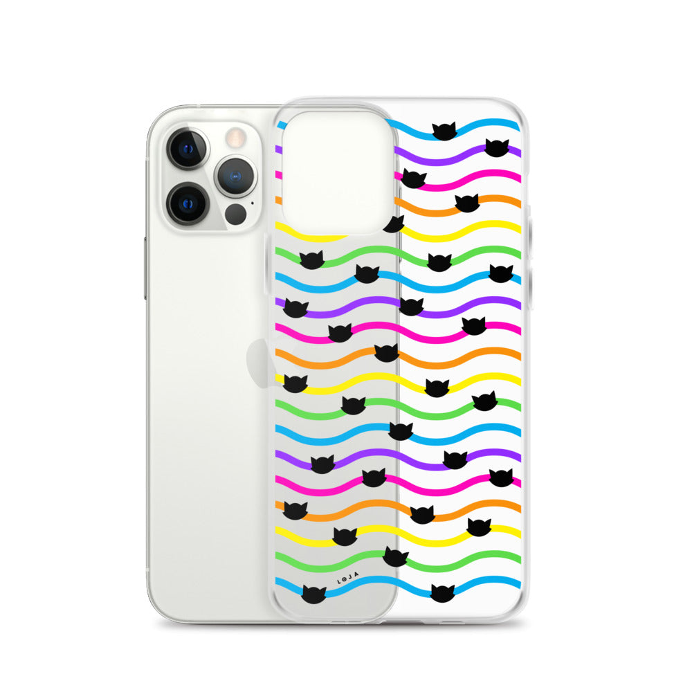iPhone Case - Gato-Iris (black)