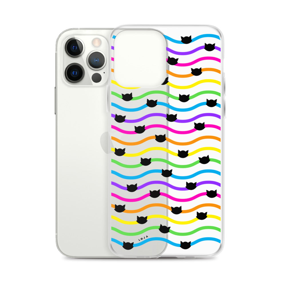 iPhone Case - Gato-Iris (black)