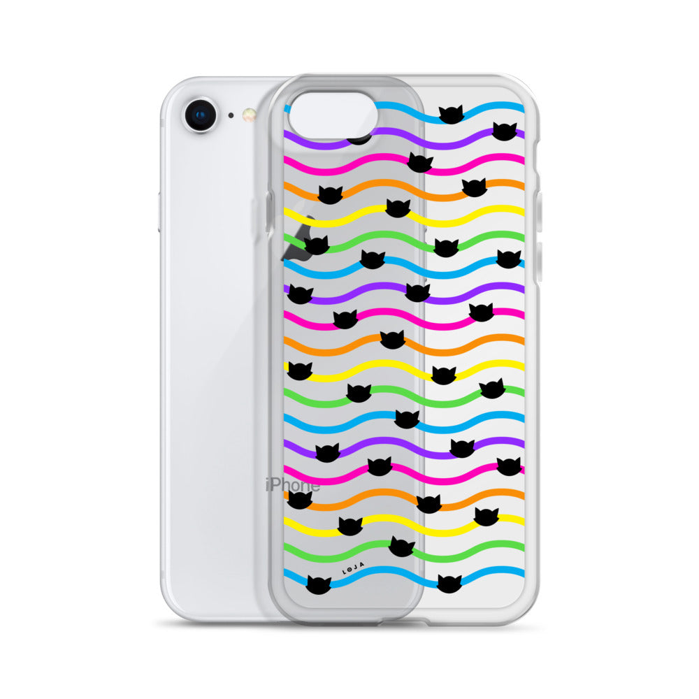 iPhone Case - Gato-Iris (black)