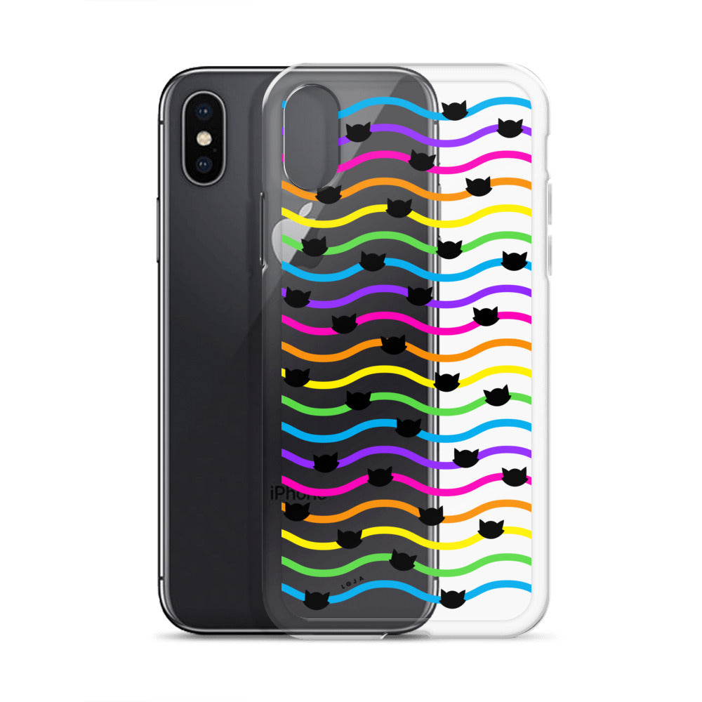 iPhone Case - Gato-Iris (black)