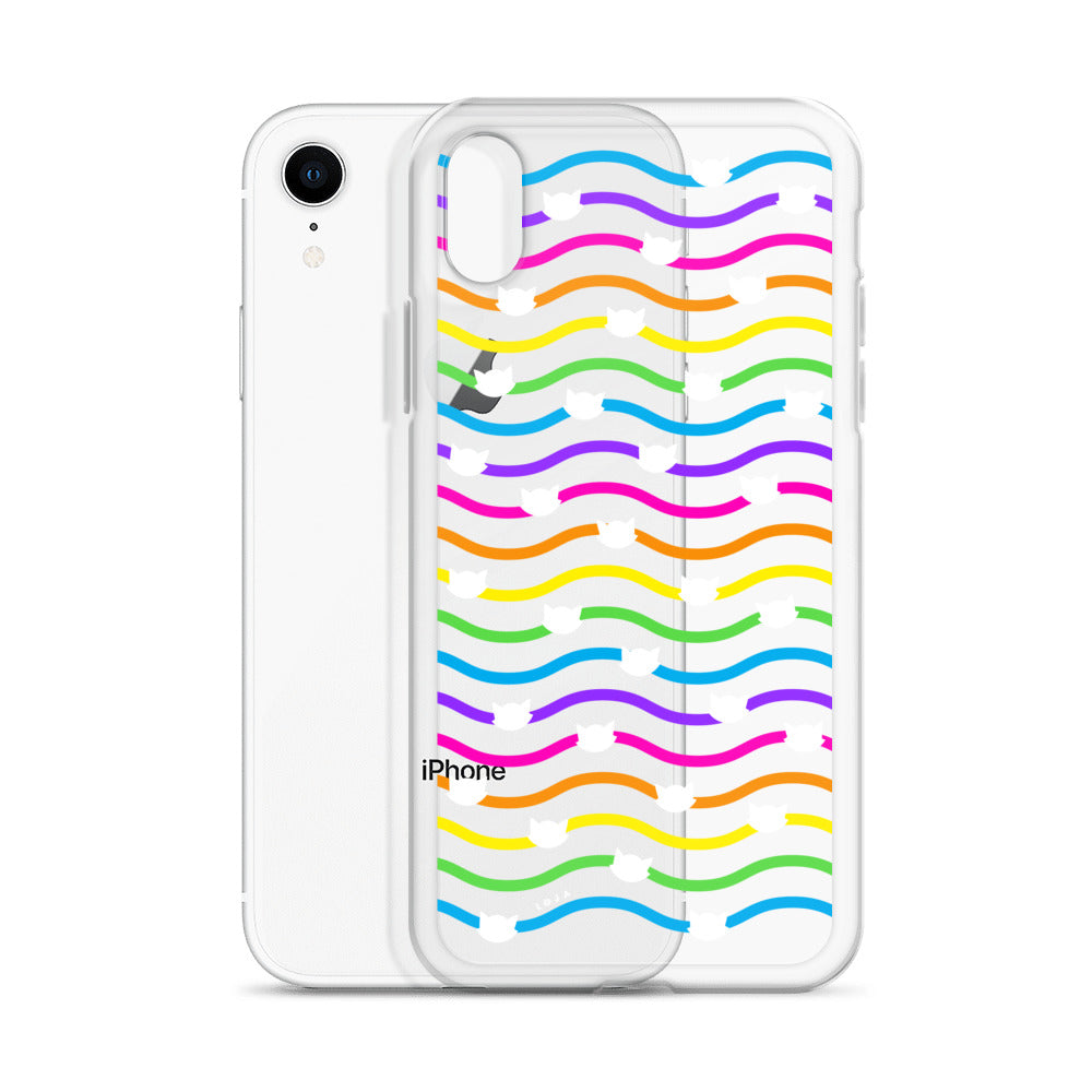 iPhone Case - Gato-Iris (white)