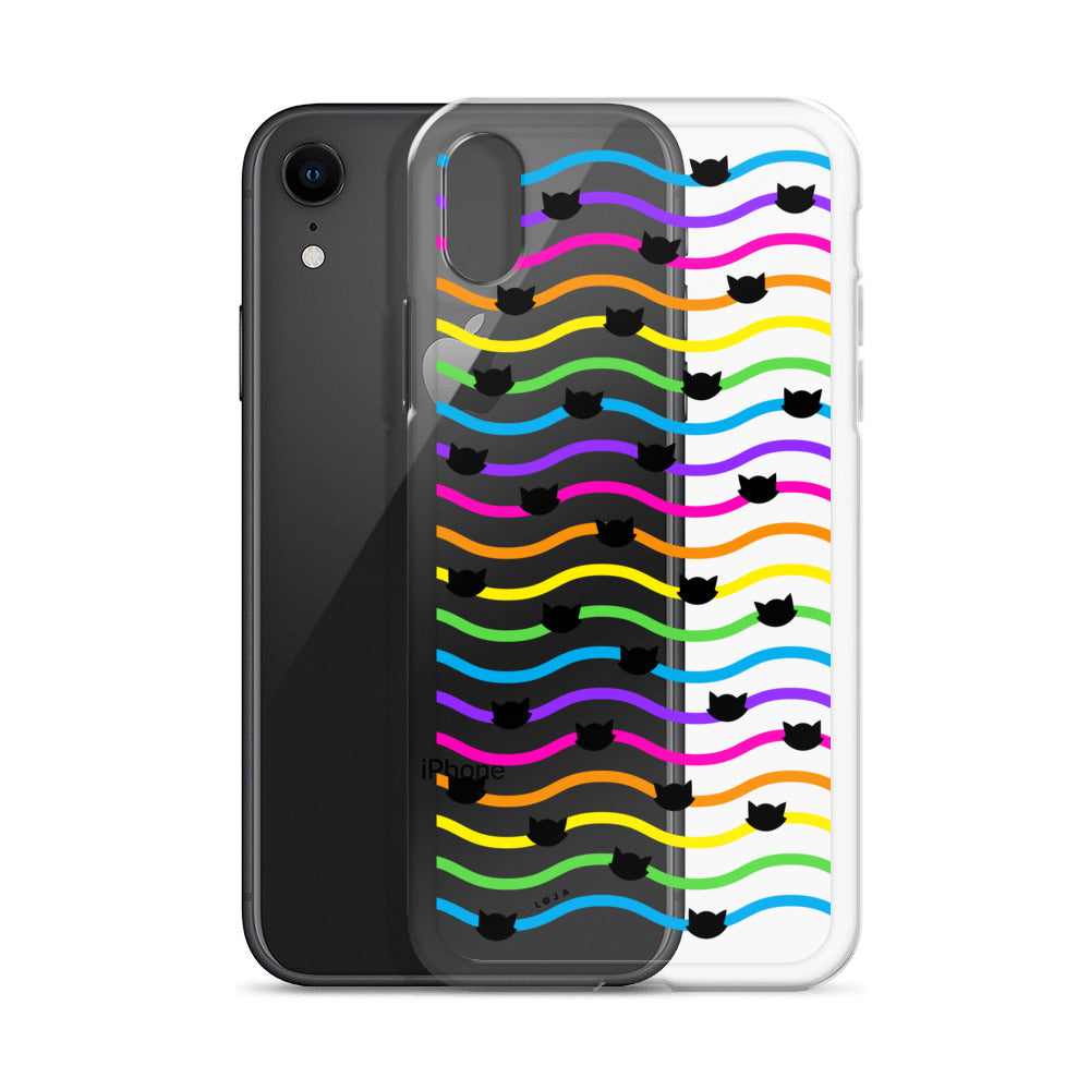 iPhone Case - Gato-Iris (black)