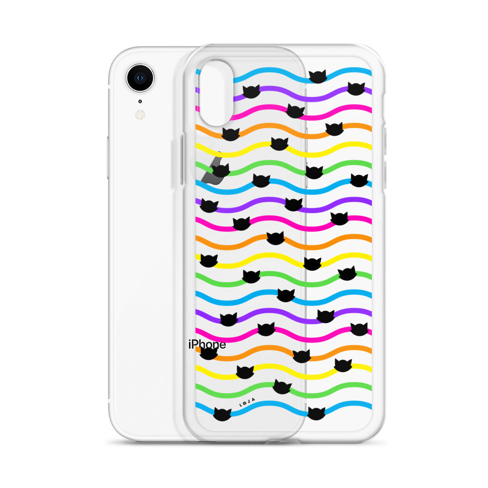 iPhone Case - Gato-Iris (black)