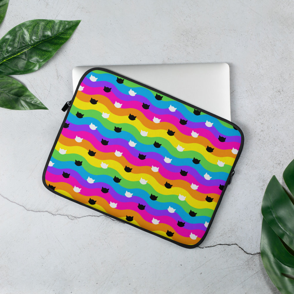 Laptop Sleeve - Gato-Iris