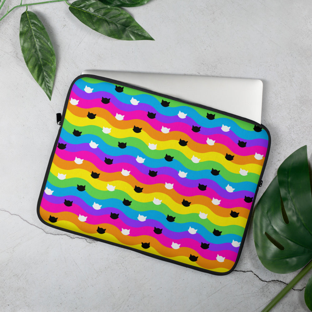 Laptop Sleeve - Gato-Iris