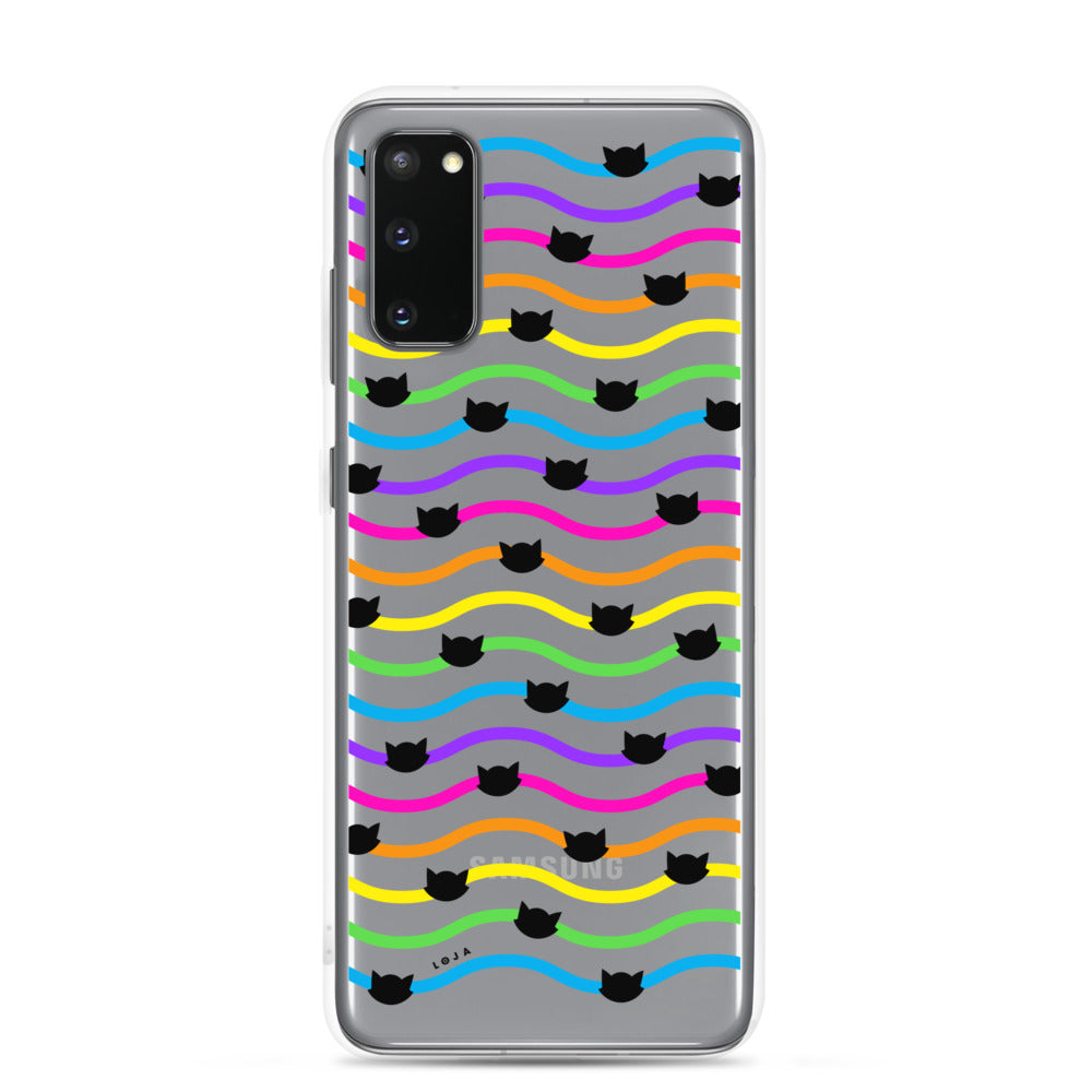 Samsung Case - Gato-Iris (black)