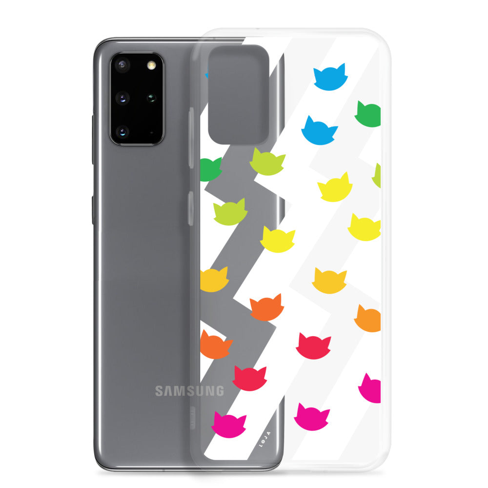 Samsung Case - Gato Elétrico (white)
