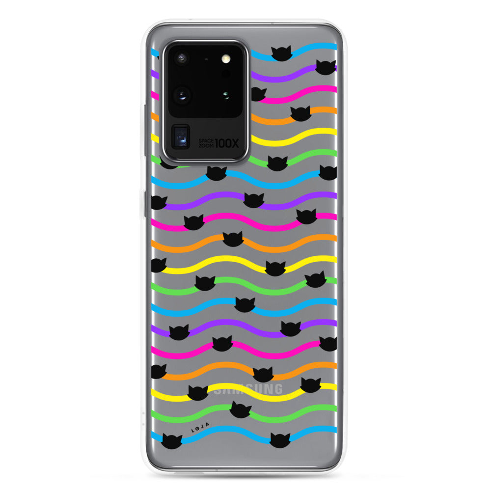 Samsung Case - Gato-Iris (black)