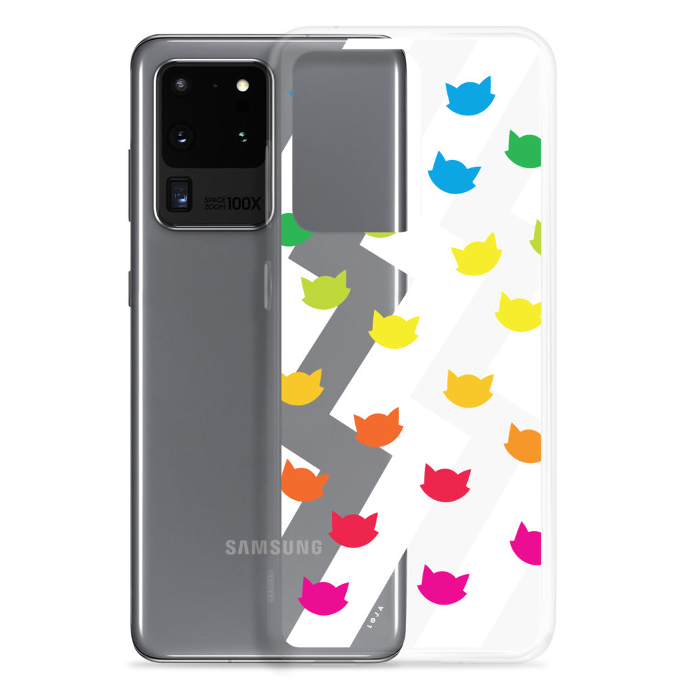 Samsung Case - Gato Elétrico (white)