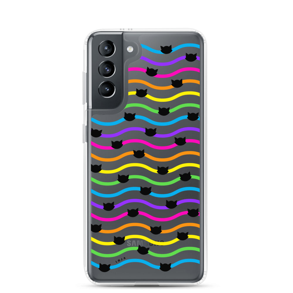 Samsung Case - Gato-Iris (black)