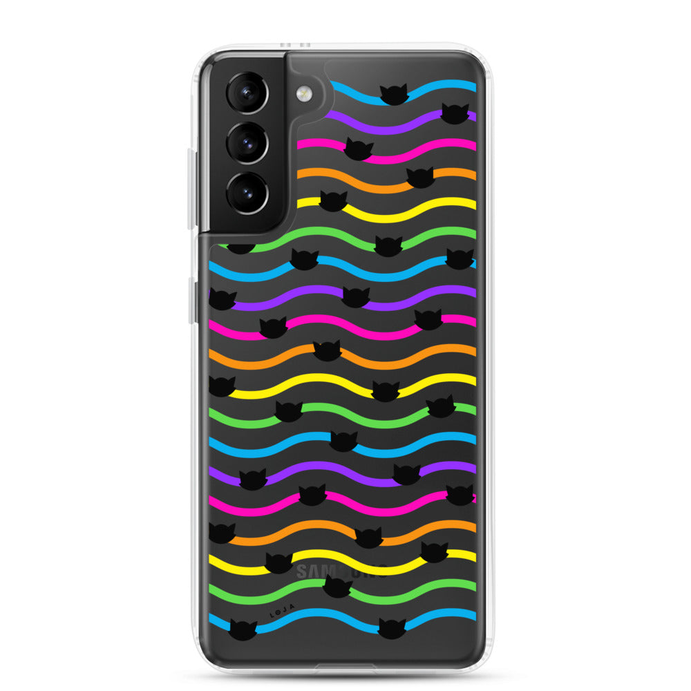 Samsung Case - Gato-Iris (black)