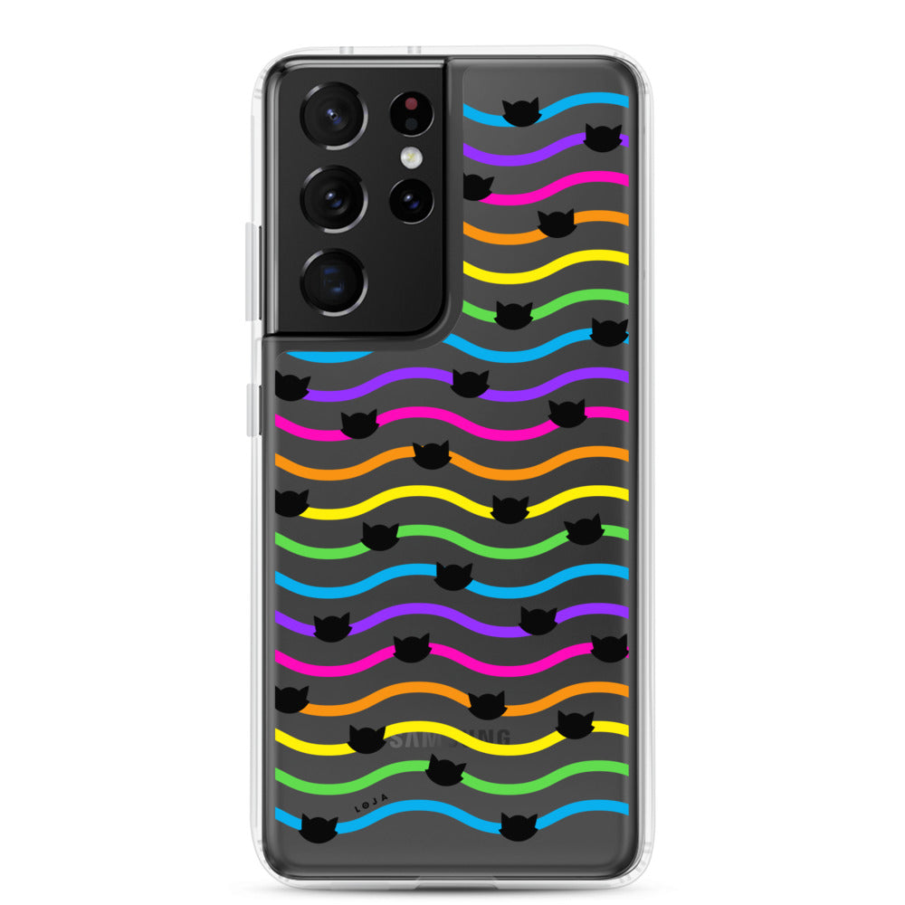 Samsung Case - Gato-Iris (black)