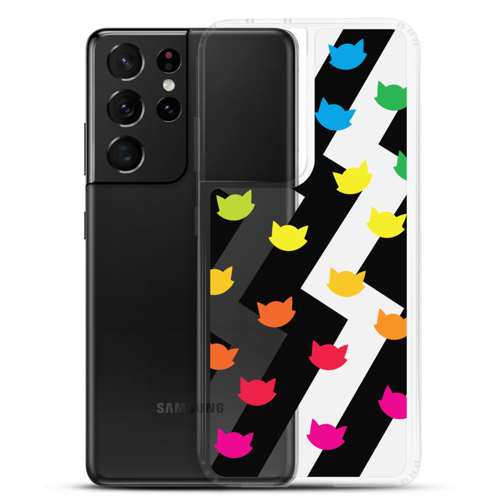 Samsung Case - Gato Elétrico (black)