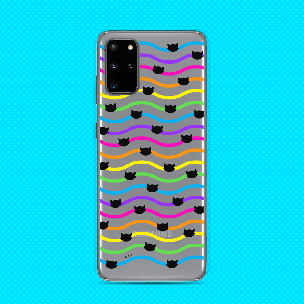 Samsung Case - Gato-Iris (black)