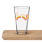 Groovy Pint Glass