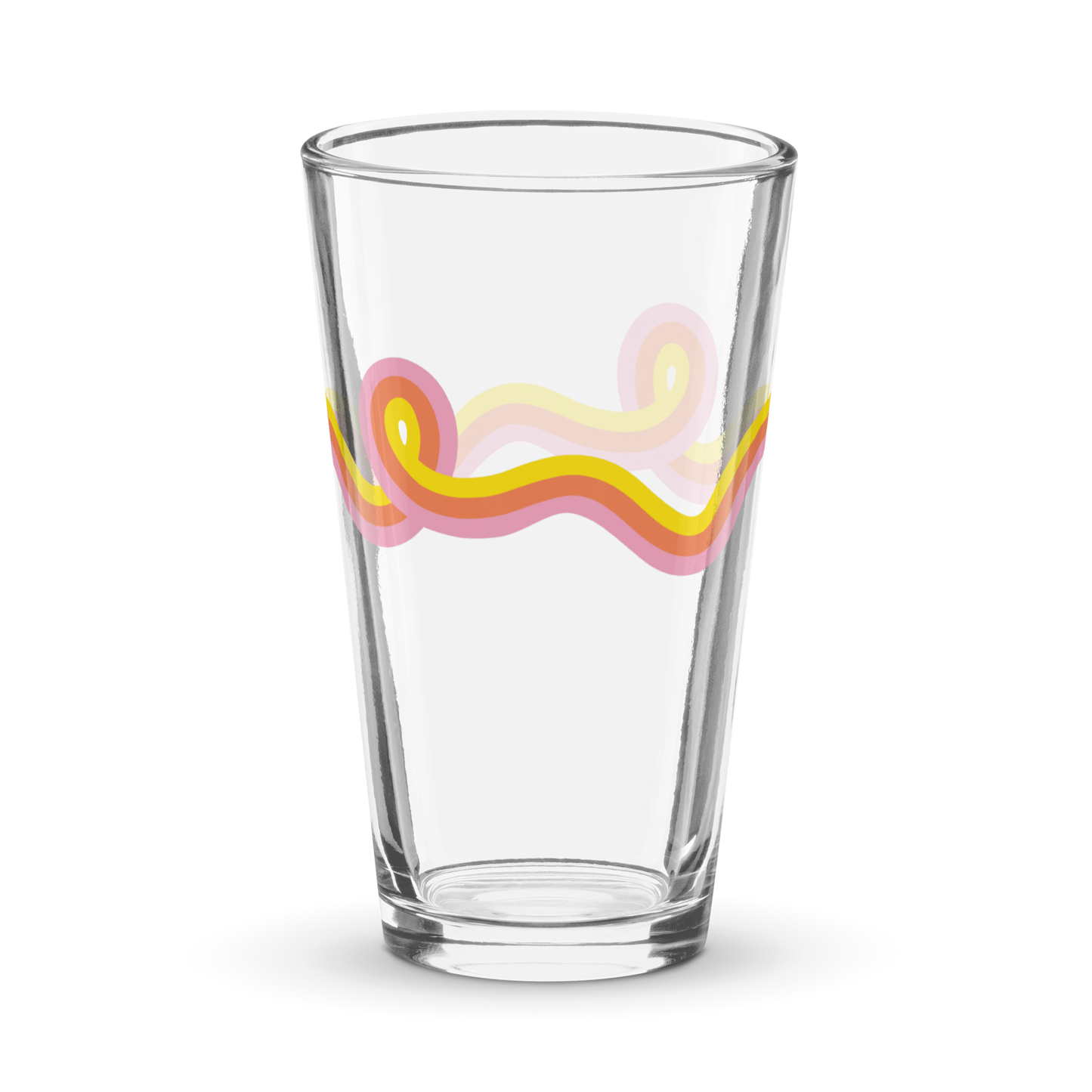 Groovy Pint Glass