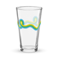 Groovy Pint Glass