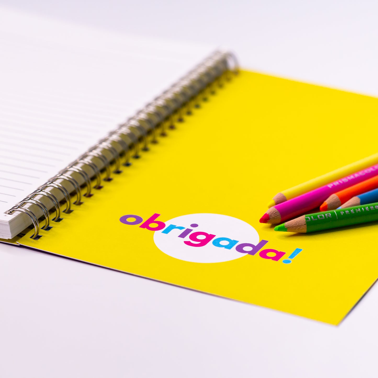 Spiral Notebook - Gato-iris